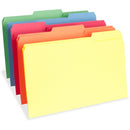 Business Source 1/3 Tab Cut Legal Recycled Top Tab File Folder 65781