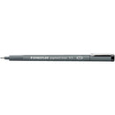 Staedtler Pigment Liner Porous Point Pen 30803BK