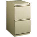 Lorell 20" File/File Mobile File Cabinet with Full-Width Pull 49523