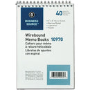 Business Source Wirebound Memo Books 10970