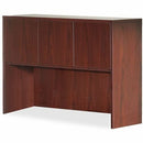 Lorell Essentials Series Stack-on Hutch with Doors 69912