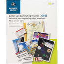 Business Source Letter Size Laminating Pouches 20855
