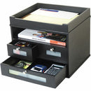 Victor Midnight Black Collection Tidy Tower Organizer 55005