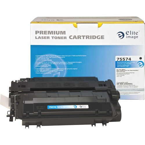 Replacement Elite Toner Cartridge Fits  fits HP  55X (CE255X) ELI75574