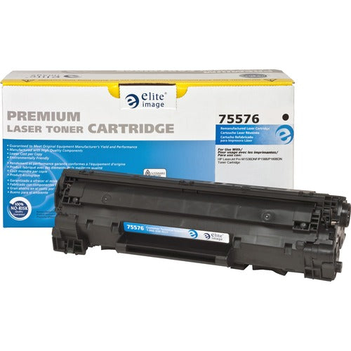 Elite Image Remanufactured Toner Cartridge Fits  fits HP  78A - Black ELI75576