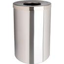Genuine Joe 30 Gallon Stainless Steel Trash Receptacle 58895 GOJO