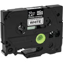 Brother HGES2315PK Black on White Extra-Strength Adhesive Label T HGES2315PK