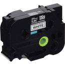 Brother HGES2515PK Black on White Extra-Strength Adhesive Label T HGES2515PK