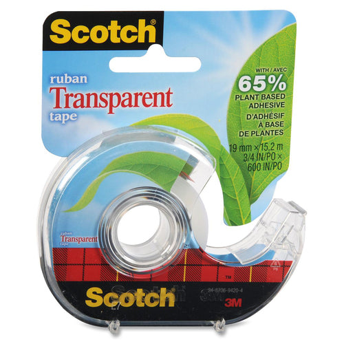 Scotch Eco-Friendly Transparent Greener Tape MMM39C