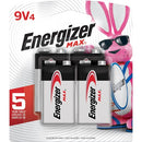 Energizer MAX Alkaline 9 Volt Batteries 522BP4
