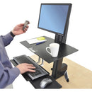 Ergotron WorkFit-S Single HD with Worksurface+ 33351200