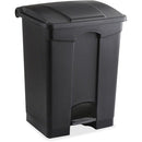 Safco Plastic Step-on Waste Receptacle 9922BL