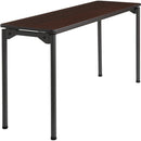 Iceberg Maxx Legroom Wood Folding Table 65874
