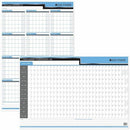 DayTimer Yearly Undated Laminated Reversible Planner, 24"x 36" 3413859739