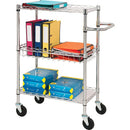 Lorell 3-Tier Rolling Cart 84859