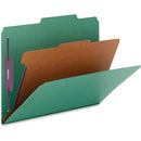 Nature Saver 2/5 Tab Cut Legal Recycled Classification Folder SP17222