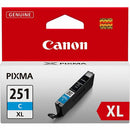 Canon CLI251XLC Original Ink Cartridge 6449B001