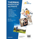 RF054X6C0025 Card Size (4" x 6") 5mil Thermal Laminating Pouch-25 054X6C0025