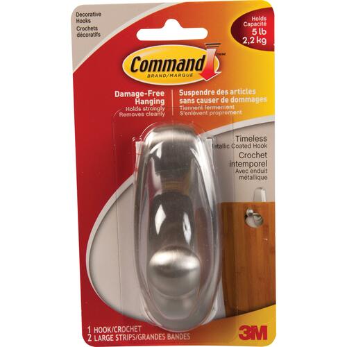 Command Timeless Large Hook, 17063BN-C MMM17063BNC