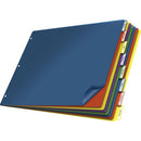 Cardinal&reg; 11x17 Poly Insertable Dividers 84803
