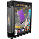Storex&reg; Duragrip View D-Ring Binder 1-1/2" Black 32580B06C