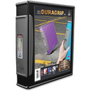 Storex&reg; Duragrip View D-Ring Binder 2" Black 33580B06C