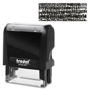 Trodat Climate Neutral Self-Ink I.D. Protect Stamp 97462