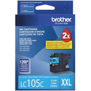 Brother Innobella LC105CS Original Inkjet Ink Cartridge - Cyan -  LC105CS