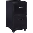 Lorell SOHO 18" 2-Drawer Mobile File Cabinet 16872