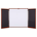 Lorell Dry-erase Whiteboard Presentation Cabinet 69866