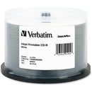 Verbatim CD-R 700MB 52X DataLifePlus White Inkjet Printable - 50p 94904
