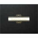St. James&reg; Certificate Holders with Window, Black Linen, Pack 83539