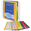 C-Line Write-on Tab Poly Binder Pockets 06650