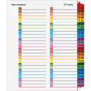 Cardinal&reg; OneStep Printable Dividers 60990