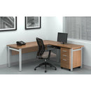 Global Ionic - L Shaped Suite, 66"W x 66"D x 29"H, Winter Cherry MLP231WCR