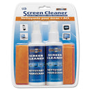 Emzone LED, LCD & Plasma Screen Cleaner with Cloth Kit (2 Pack) - 47071