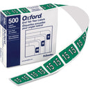 Pendaflex End Tab Year Labels - 2015 - Dark Green - 500/Box 06715