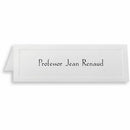 St. James&reg; Overtures&reg; Traditional Embossed Tent Cards, Wh 71430