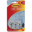 Command Small Clear Wire Hooks with Clear Strips 17067CLRC