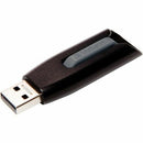 Microban 128GB Store 'n' Go V3 USB 3.2 Gen 1 Flash Drive - Gray 49189