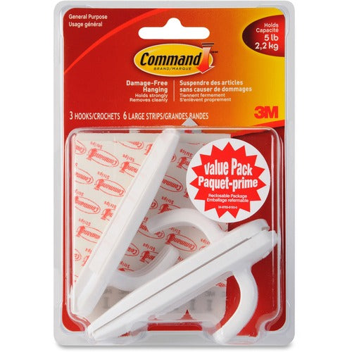 Command Large Hooks Value Pack, 17003C-VP MMM17003CVP