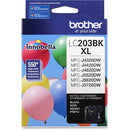 Brother Innobella LC203BKS Original High Yield Inkjet Ink Cartrid LC203BKS