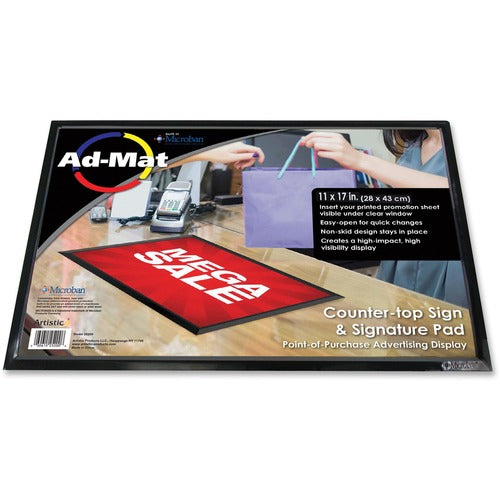 Artistic Ad-Mat Sign/Signature Pad AOP25201