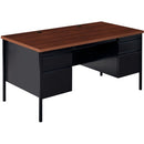 Lorell Fortress Series Double-Pedestal Desk 60927