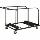 Lorell Round Planet Table Trolley Cart 65955