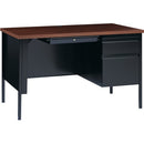 Lorell Fortress Series 48" Right Single-Pedestal Desk 66902