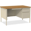 Lorell Fortress Series 48" Right Single-Pedestal Desk 66908