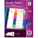 Avery Ready Index Customizable Table of Contents Classic Mul 13152