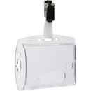 DURABLE Rotating Strap Clip ID Card Holder 800519