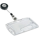 DURABLE Badge Reel Shell-Style ID Card Holder 801219